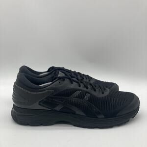 Mens Size 14 Asics Gel Kayano 25 Black Athletic Running Shoes Sneakers 1011A019